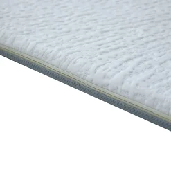Idliterie Surmatelas déhoussable duo latex et mémoire forme 90x190* Surmatelas