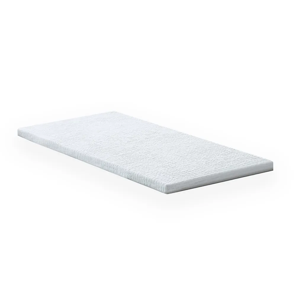 Idliterie Surmatelas déhoussable mousse à mémoire forme 50kg/m3 90x200* Surmatelas