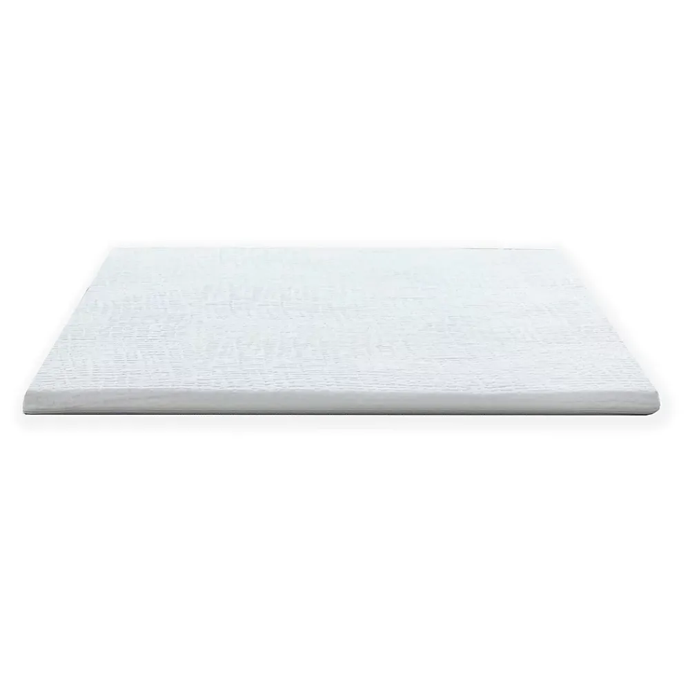 Idliterie Surmatelas déhoussable mousse à mémoire forme 50kg/m3 160x200* Surmatelas