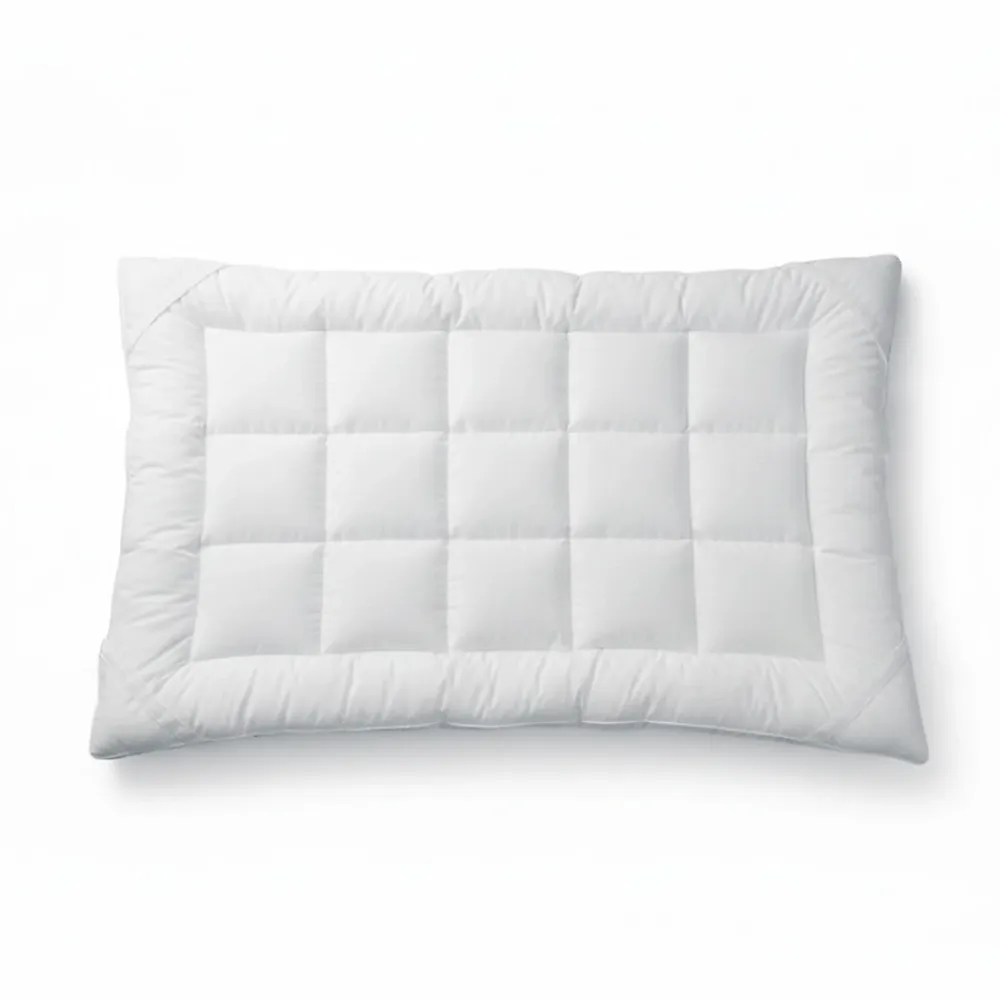 The White Stone Surmatelas Simple Protège-Matelas Matelassé avec Garnissage 800 g/m² avec Sangles Élastiques d'Angle 90x200* Surmatelas