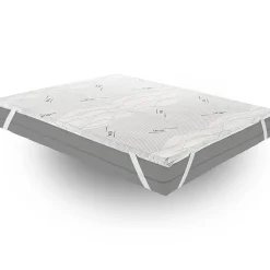 Materassiedoghe Sur-matelas 120x200 - Mousse à Mémoire De Forme - Epaisseur 5 cm - Revêtement Amovible Silver Fresh* Surmatelas