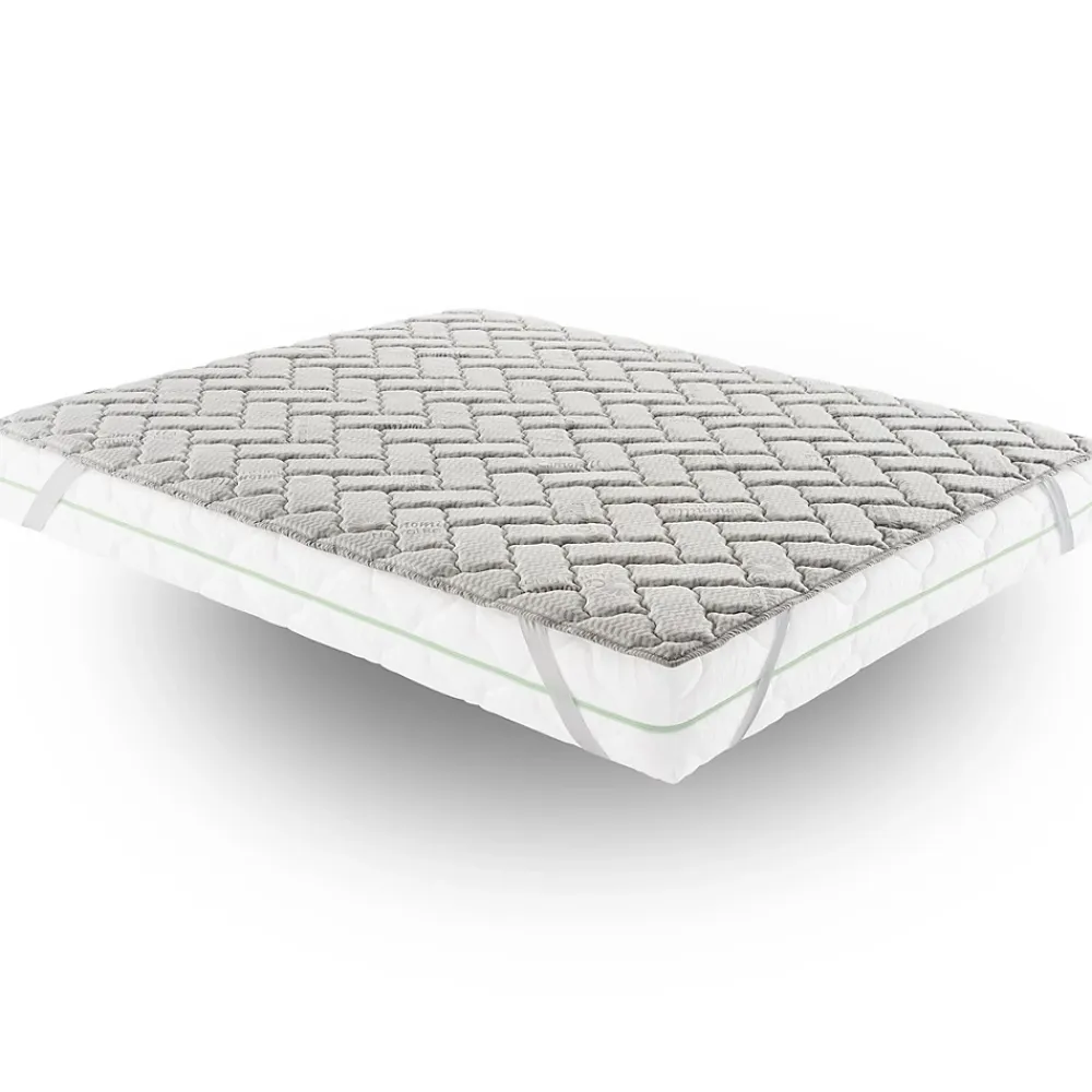 Materassiedoghe Sur-matelas 180x200 - Mousse à Mémoire De Forme De 3 Cm - Revêtement Silver Fresh* Surmatelas