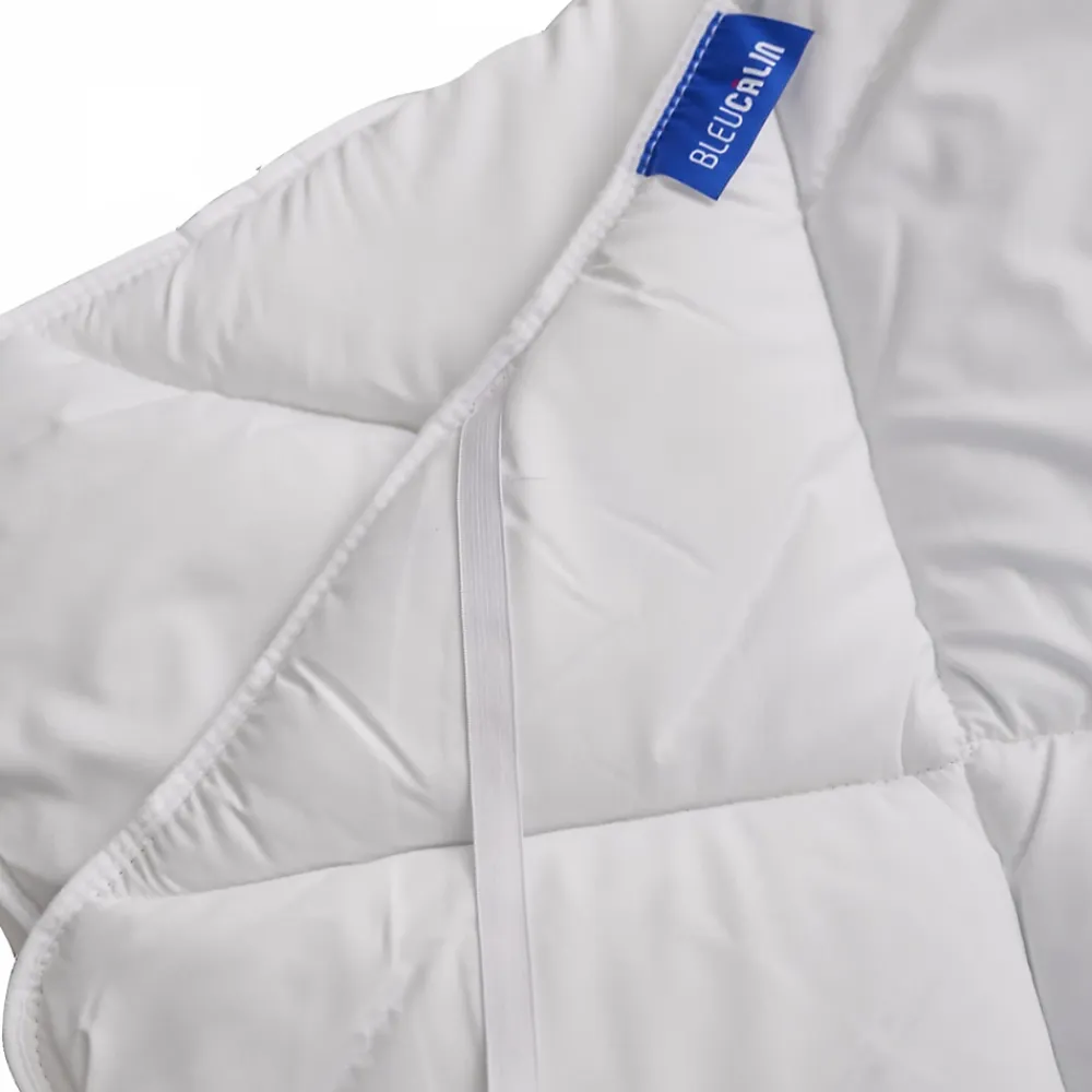 Bleu Calin Surmatelas 180x200 cm Confort Moelleux et Respirant LAVABLE À 95 C* Surmatelas
