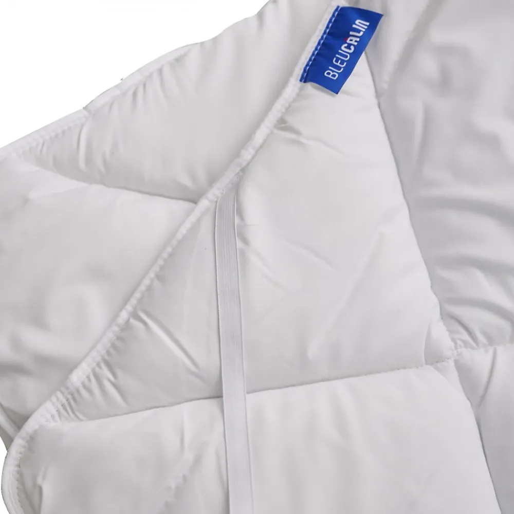Bleu Calin Surmatelas 140x190 cm Confort Moelleux et Respirant LAVABLE À 95 C* Surmatelas