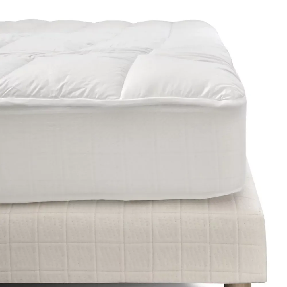 Bleu Calin Surmatelas 140x190 cm SENSATION DUVET Confort Moelleux Enveloppe 100% coton* Surmatelas