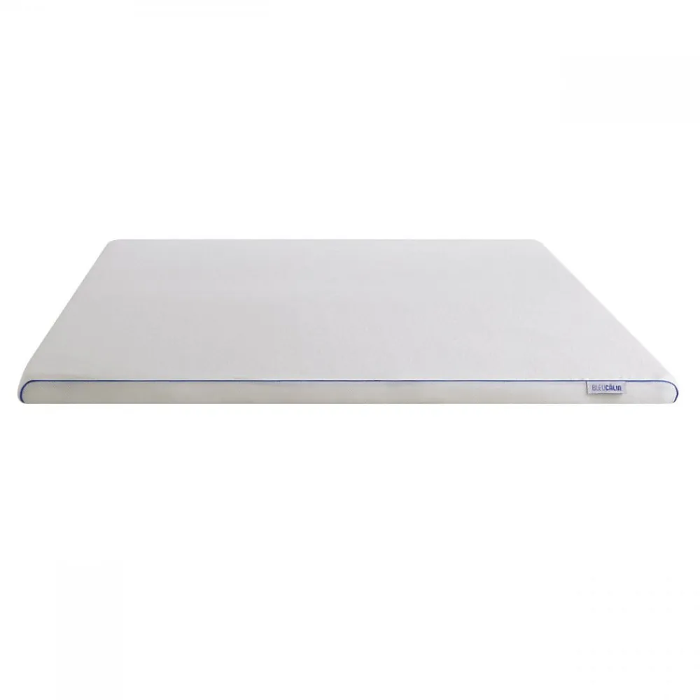 Surmatelas 160x200cm Mémoire de forme L'ACCUEILLANT>Bleu Calin Online