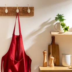 Atmosphera Créateur D'Intérieur Tablier - coton - rouge - 60x80 cm - Atmosphera* Boutis, Couvre-Lit, Édredon