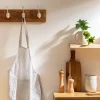Atmosphera Créateur D'Intérieur Tablier imprimé Etnik - gris - coton 60x80 cm - Atmosphera* Boutis, Couvre-Lit, Édredon