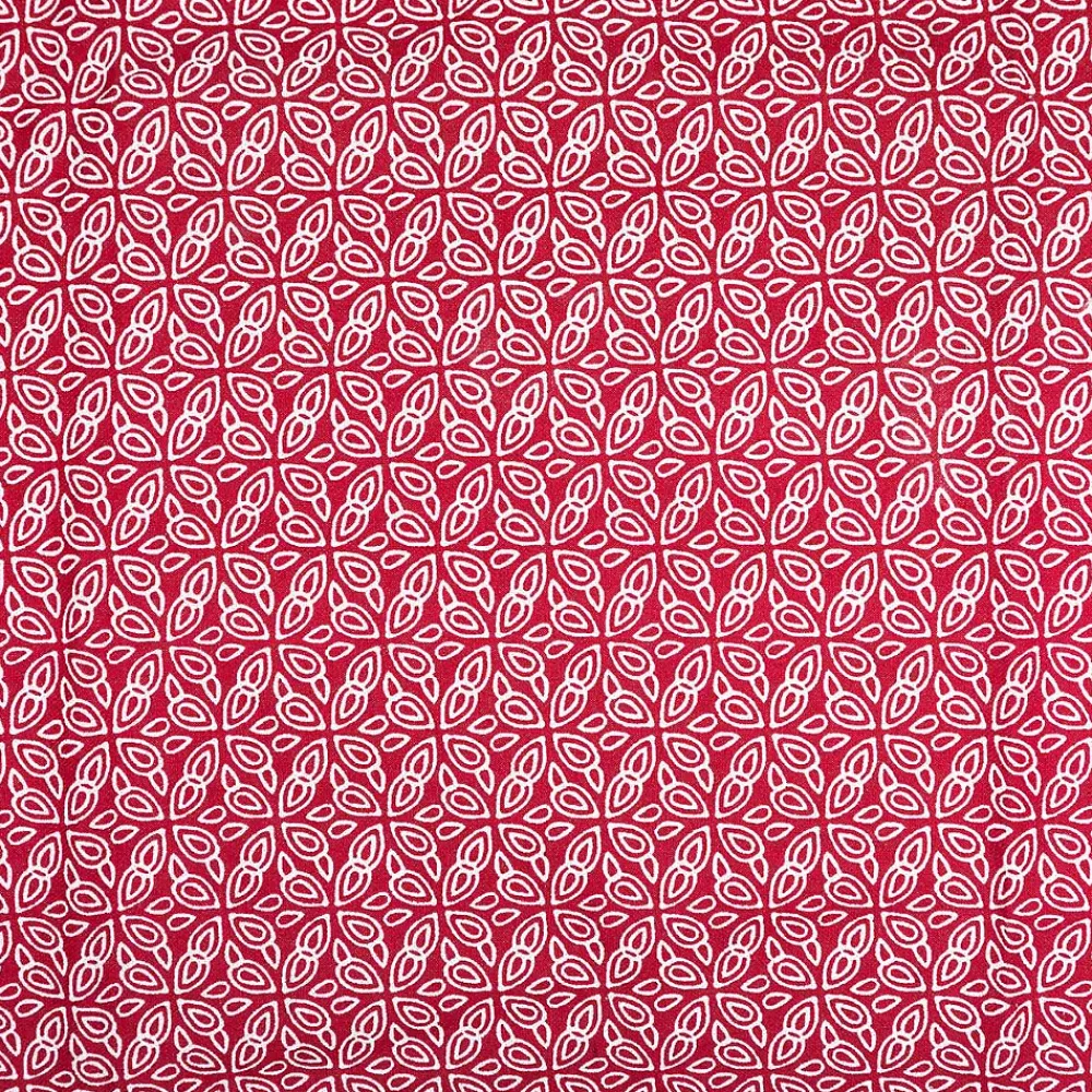Atmosphera Créateur D'Intérieur Tablier imprimé Olia - rouge - coton 60x80 cm - Atmosphera* Boutis, Couvre-Lit, Édredon