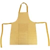 Tablier imprimé Paty - jaune ocre - coton 60x80 cm - Atmosphera>Atmosphera Créateur D'Intérieur