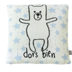 Taie de coussin en coton bio OURSON>Sevira Kids Clearance