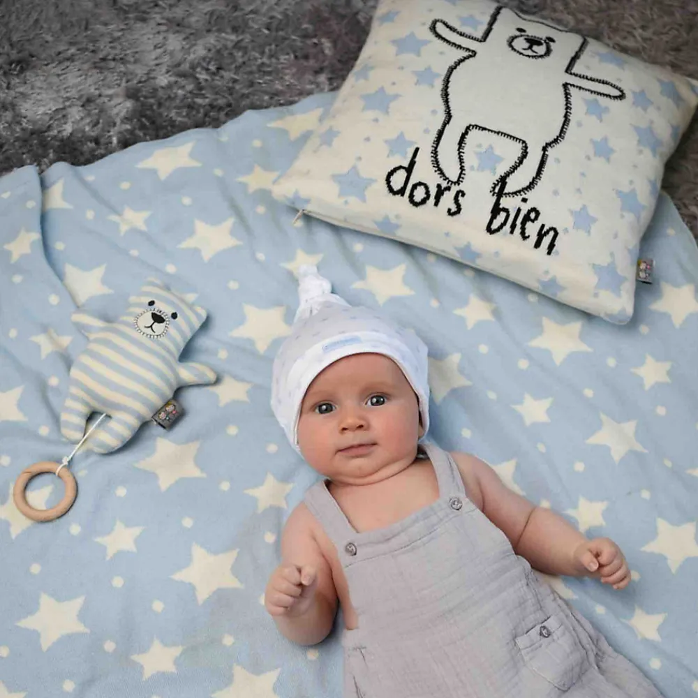 Taie de coussin en coton bio OURSON>Sevira Kids Clearance