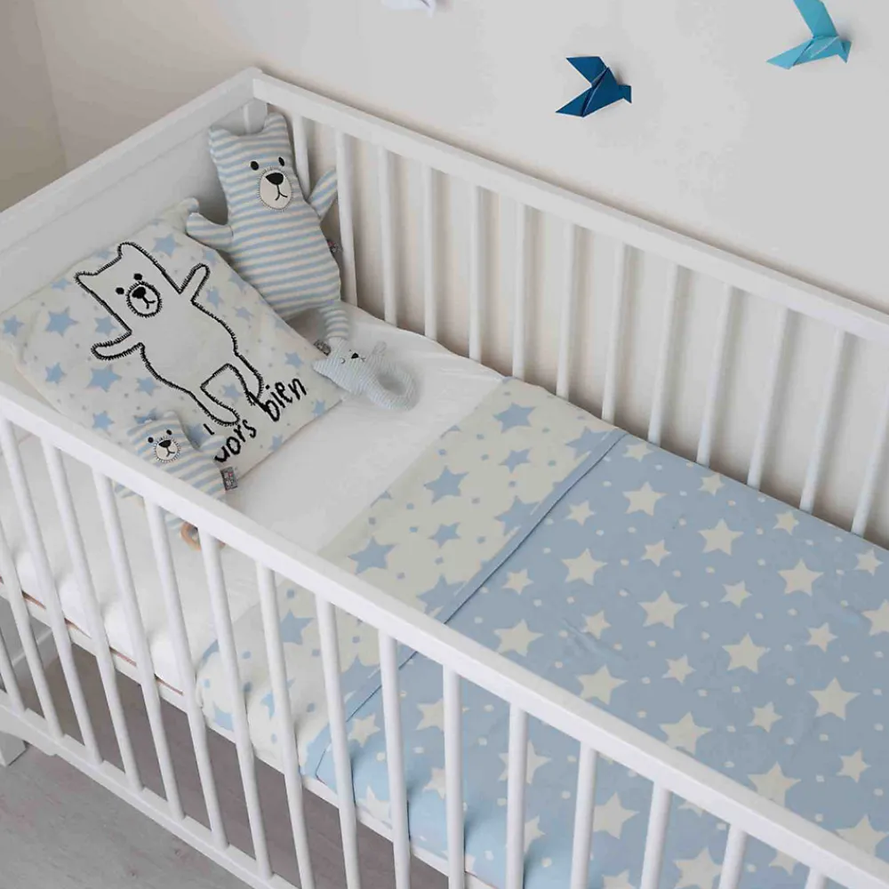 Taie de coussin en coton bio OURSON>Sevira Kids Clearance