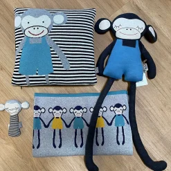 Taie de coussin en coton biologique SINGE><noscript><img width=
