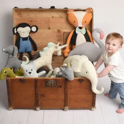 Taie de coussin en coton biologique SINGE><noscript><img width=