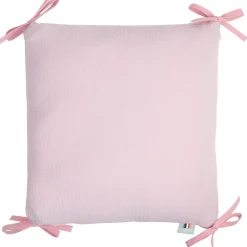 Sevira Kids Taie de coussin modulable avec liens à nouer en gaze de coton* Taie D'Oreiller
