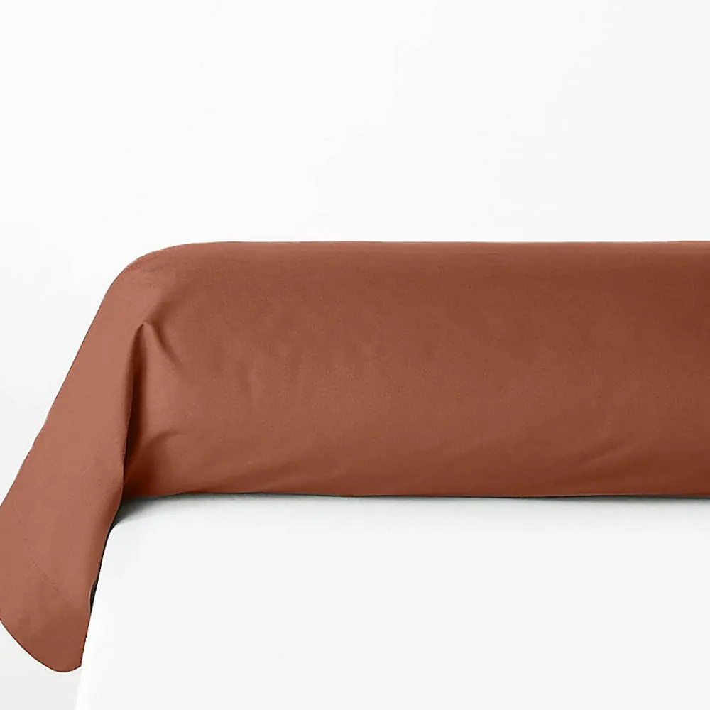 Taie de traversin Carina 85x185cm rose terracotta - Atmosphera>Atmosphera Créateur D'Intérieur Best