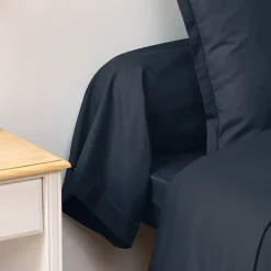 Atmosphera Créateur D'Intérieur Taie de traversin Carina 85x185cm bleu encre - Atmosphera* Boutis, Couvre-Lit, Édredon