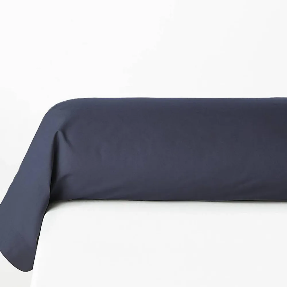 Atmosphera Créateur D'Intérieur Taie de traversin Carina 85x185cm bleu encre - Atmosphera* Boutis, Couvre-Lit, Édredon