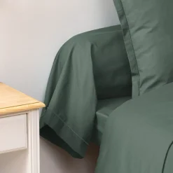 Atmosphera Créateur D'Intérieur Taie de traversin Carina 85x185cm vert céladon - Atmosphera* Boutis, Couvre-Lit, Édredon