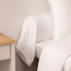 Taie de traversin Carina 85x185cm blanc - Atmosphera><noscript><img width=