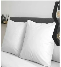 Taie de traversin en coton><noscript><img width=