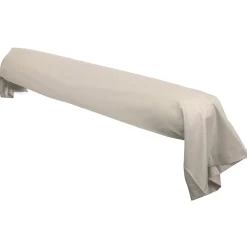 Taie de traversin uni 230X43 cm coton ALTO Chamois>Linnea Sale