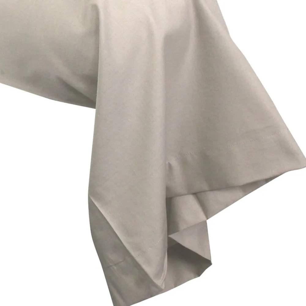 Taie de traversin uni 230X43 cm coton ALTO Chamois>Linnea Sale