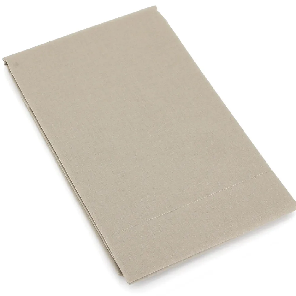 Taie de traversin uni 230X43 cm coton ALTO Chamois>Linnea Sale
