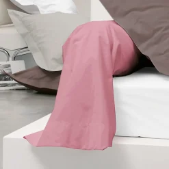 Taie de traversin uni 140x43 cm coton ALTO Macaron>Linnea Clearance