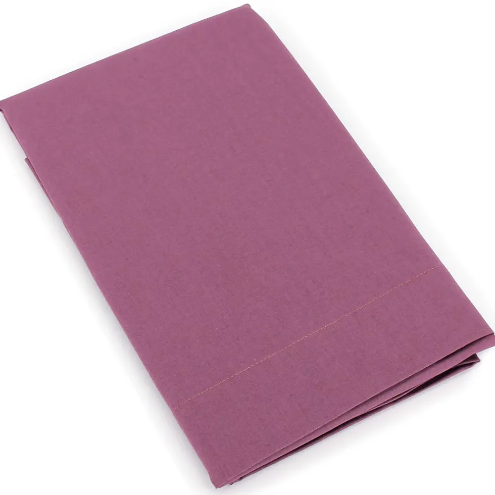 Linnea Taie de traversin uni 185X43 cm coton ALTO Raisin* Taie D'Oreiller