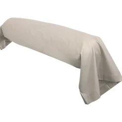 Taie de traversin uni 140x43 cm coton ALTO Chamois>Linnea Sale