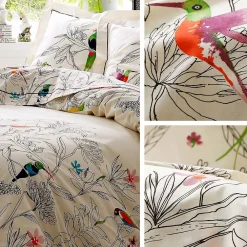 Linnea Taie de traversin 200x43 cm coton AMAZONIA ecru* Taie D'Oreiller