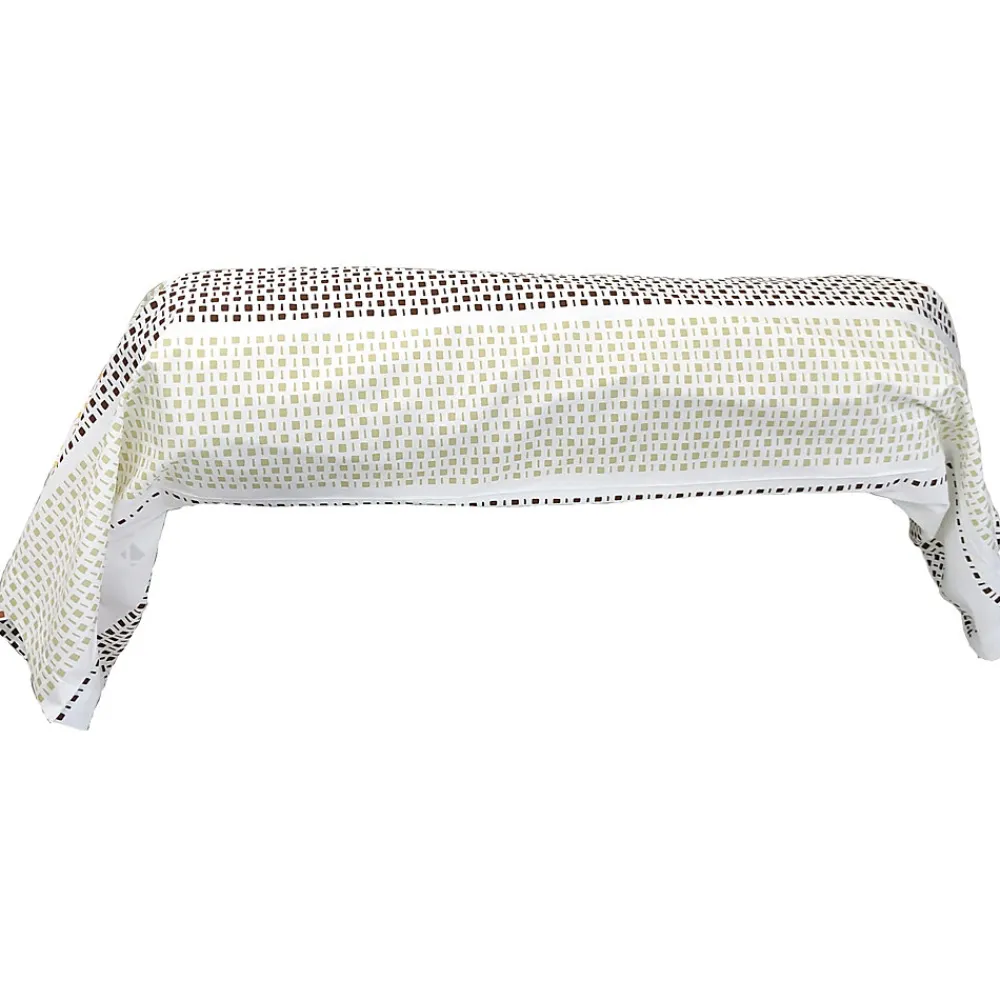 Taie de traversin 86X240 cm coton NIAGARA marron Châtaigne>Linnea Clearance