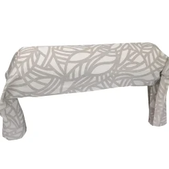 Linnea Taie de traversin 140x43 cm coton lavé SERENA Beige écru* Taie D'Oreiller