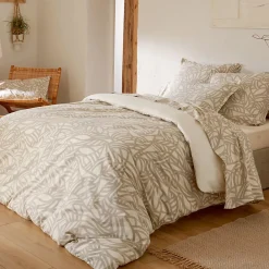 Linnea Taie de traversin 140x43 cm coton lavé SERENA Beige écru* Taie D'Oreiller