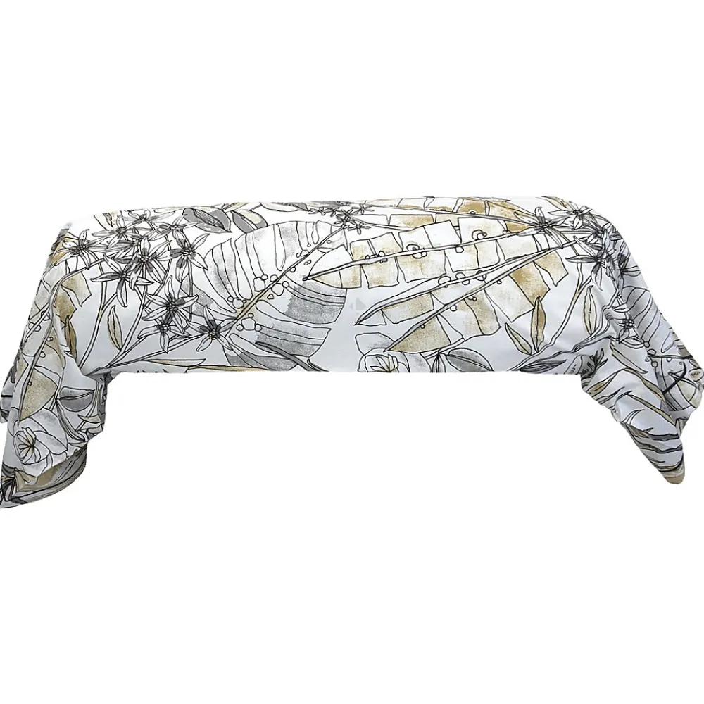 Linnea Taie de traversin 240x43 cm coton SUMATRA gris Fusain* Taie D'Oreiller
