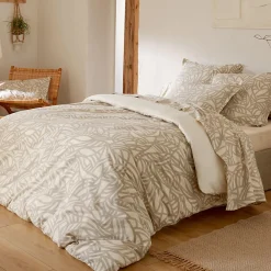 Taie de traversin 240x43 cm coton lavé SERENA Beige écru>Linnea Clearance