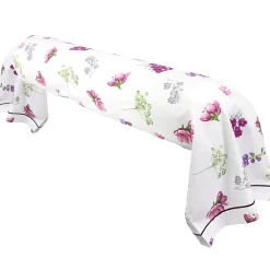 Linnea Taie de traversin 240x43 cm coton PRETTY blanc* Taie D'Oreiller