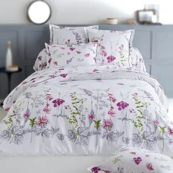 Linnea Taie de traversin 240x43 cm coton PRETTY blanc* Taie D'Oreiller