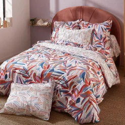 Taie de traversin 240x43 cm coton PERROQUET multicolore Salsa>Linnea Online