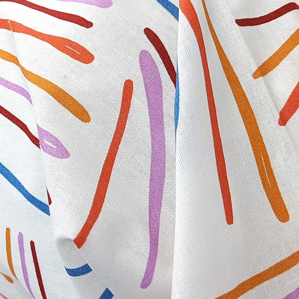 Taie de traversin 240x43 cm coton PERROQUET multicolore Salsa>Linnea Online