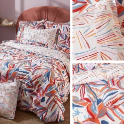 Taie de traversin 240x43 cm coton PERROQUET multicolore Salsa><noscript><img width=
