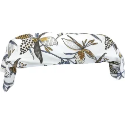 Taie de traversin 200x43 cm en coton PÉNÉLOPE beige Silice>Linnea Discount