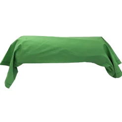 Taie de traversin 240x43 cm en coton ÉVASION Vert fougère>Linnea Online