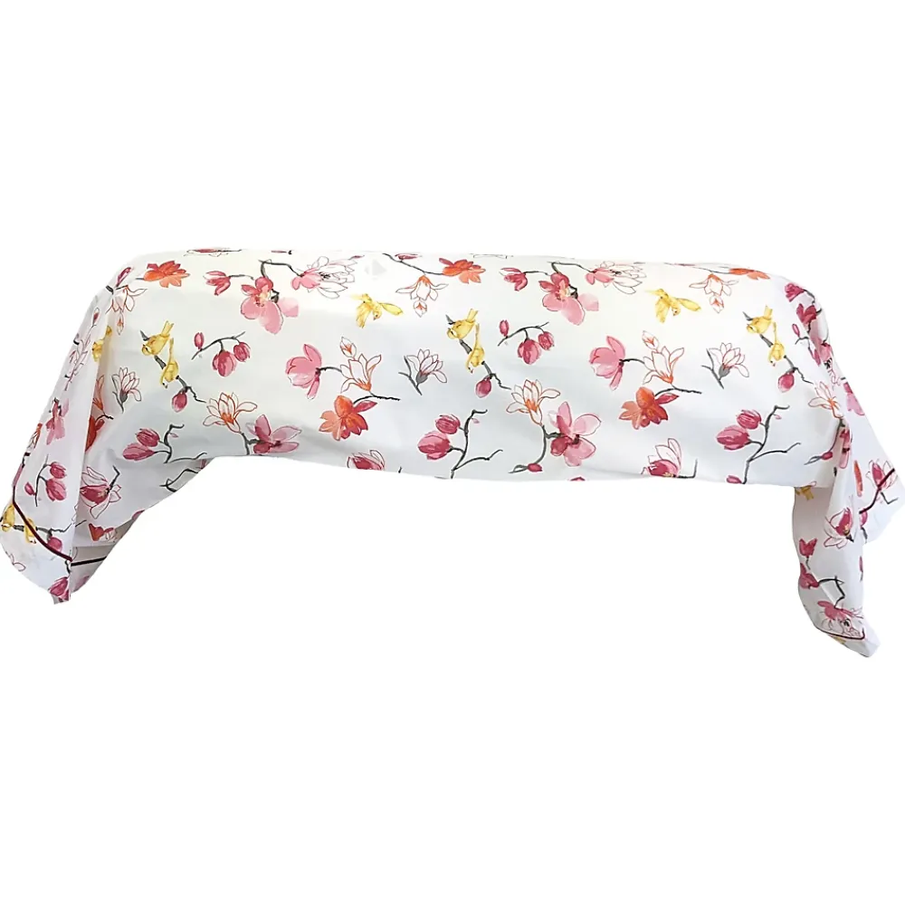 Linnea Taie de traversin 240x43 cm percale coton ELISA Rose* Taie D'Oreiller