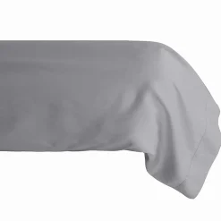 Taie de traversin 43x190 cm percale de coton MANOIR gris Ardoise>Linnea Sale