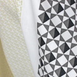 Taie de traversin 140x43 cm percale coton MARLOW acier><noscript><img width=