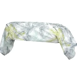 Linnea Taie de traversin 140x43 cm percale coton TRINIDAD mousson* Taie D'Oreiller