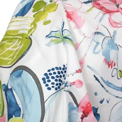 Linnea Taie de traversin 140x43 cm percale coton NENUPHAR aqua* Taie D'Oreiller